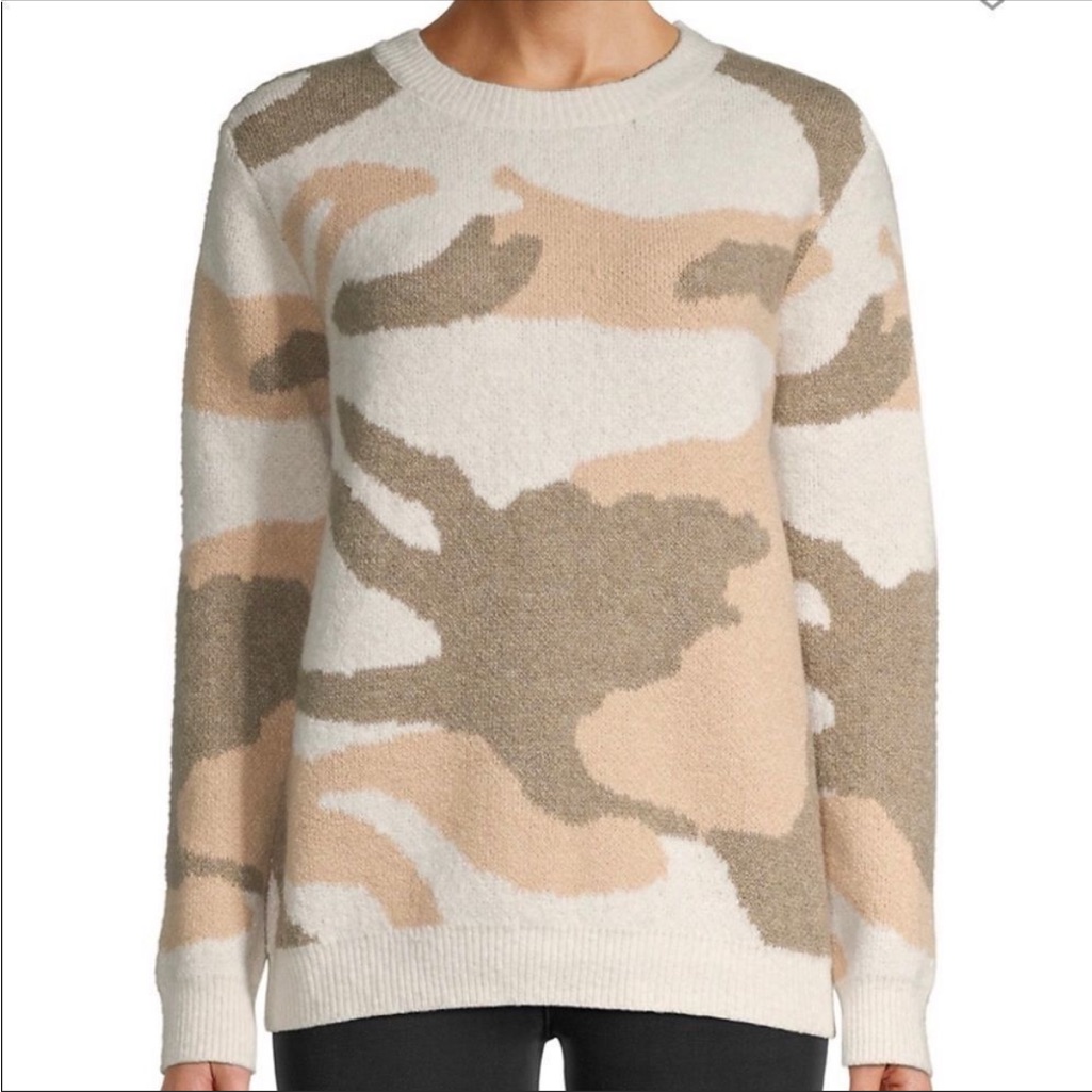Nwt Stitchdrop Camo Shirt Sweater Size S